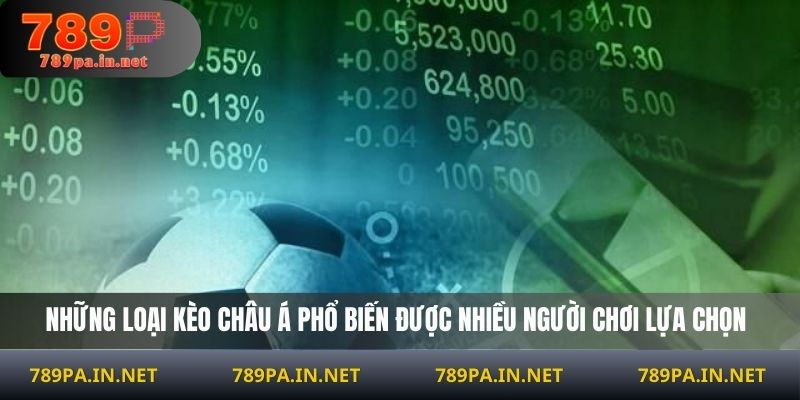 Những loại kèo Châu Á phổ biến được nhiều người chơi lựa chọn