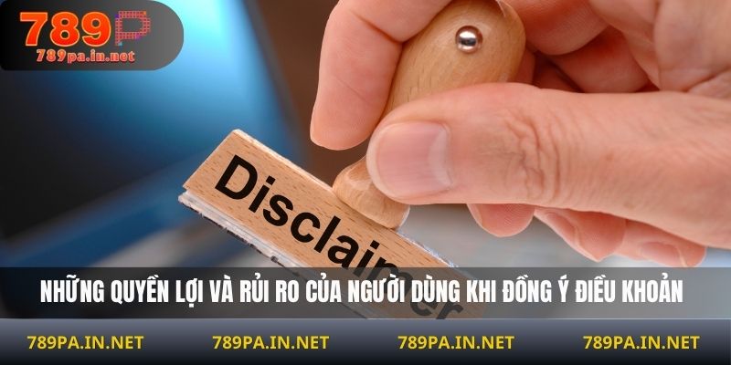 Những quyền lợi và rủi ro của người dùng khi đồng ý điều khoản