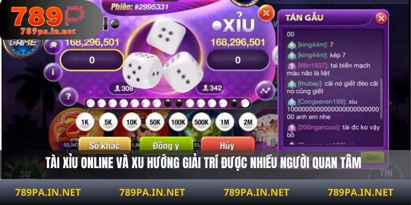 Tài xỉu online và xu hướng giải trí được nhiều người quan tâm